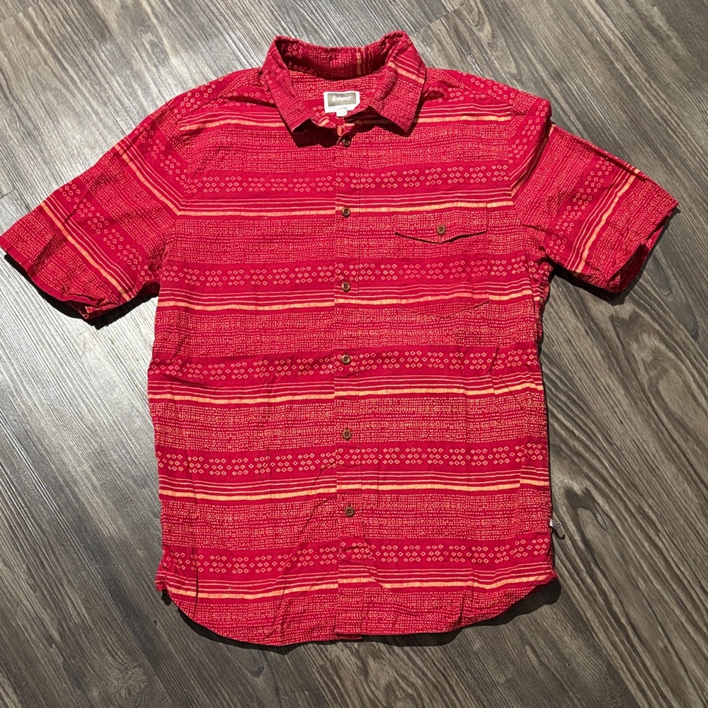 Altamont striped button up shirt